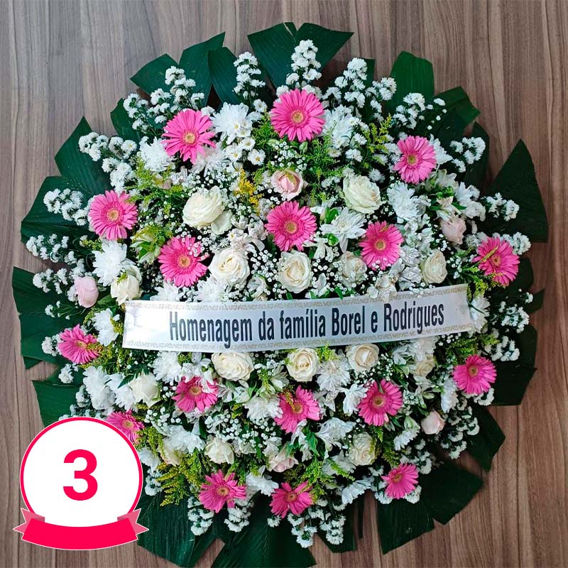 foto de coroa de flores em vitória