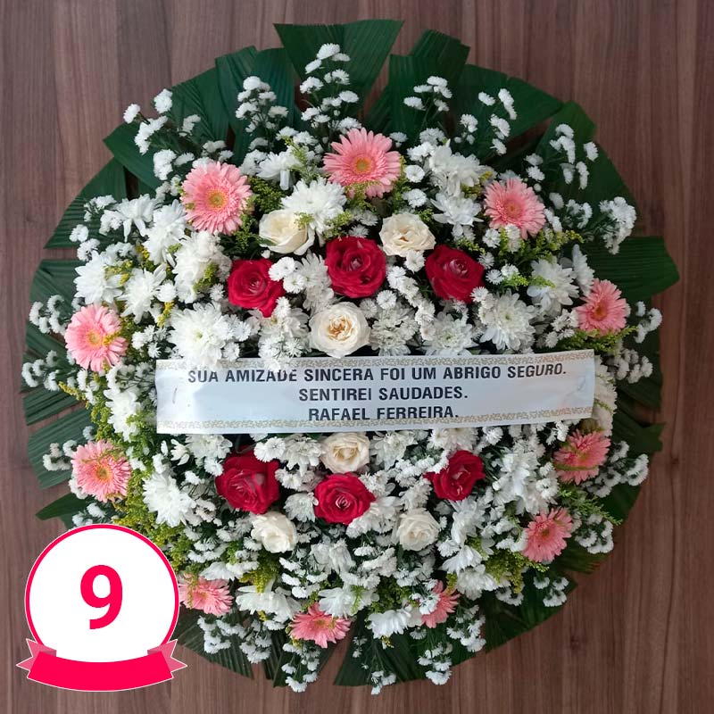 foto de coroa de flores em vitória