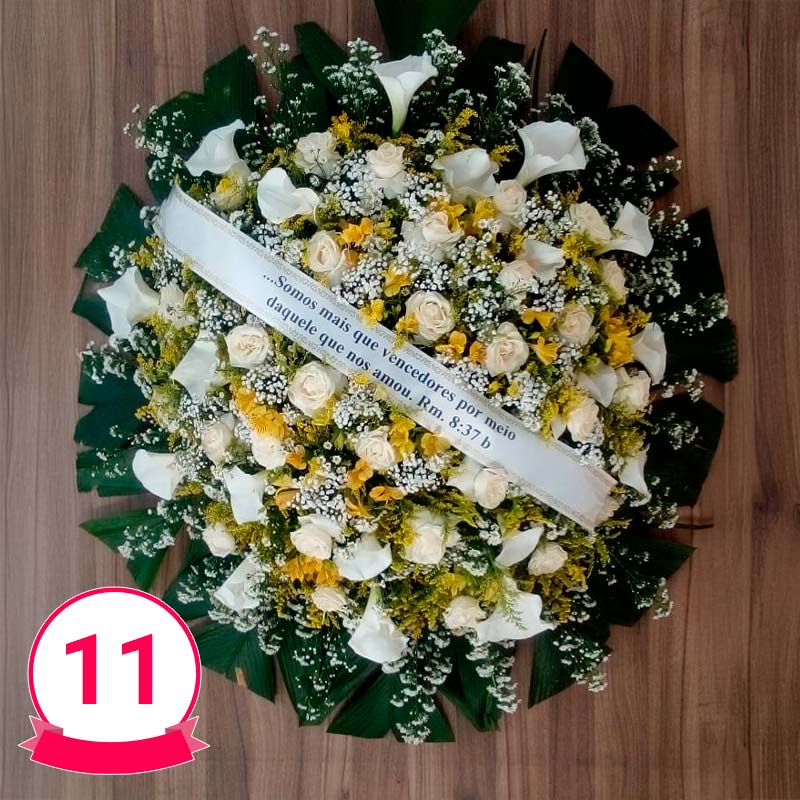 foto de coroa de flores em vitória