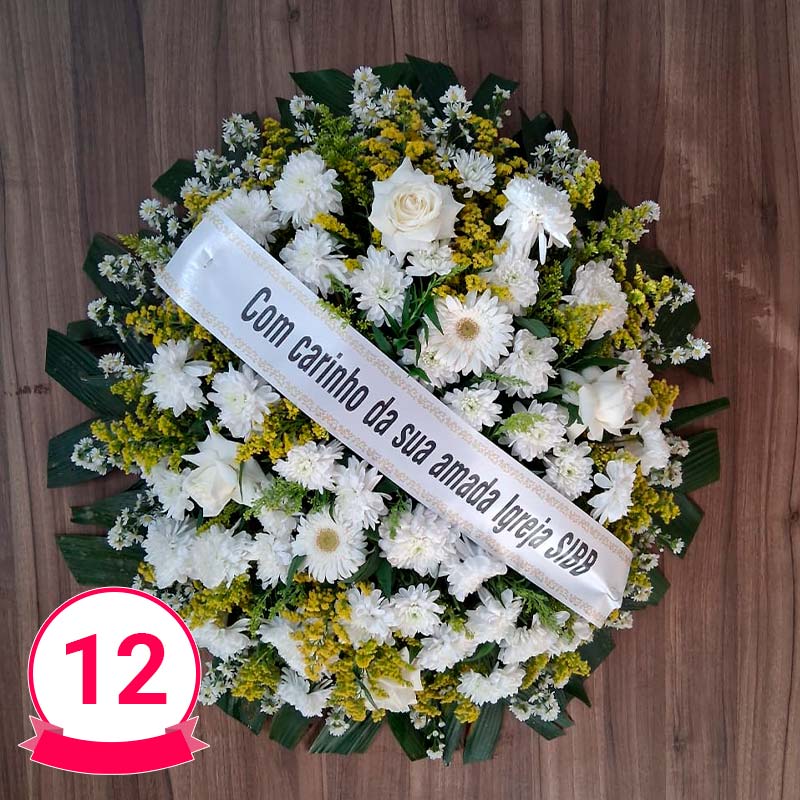 foto de coroa de flores em vitória