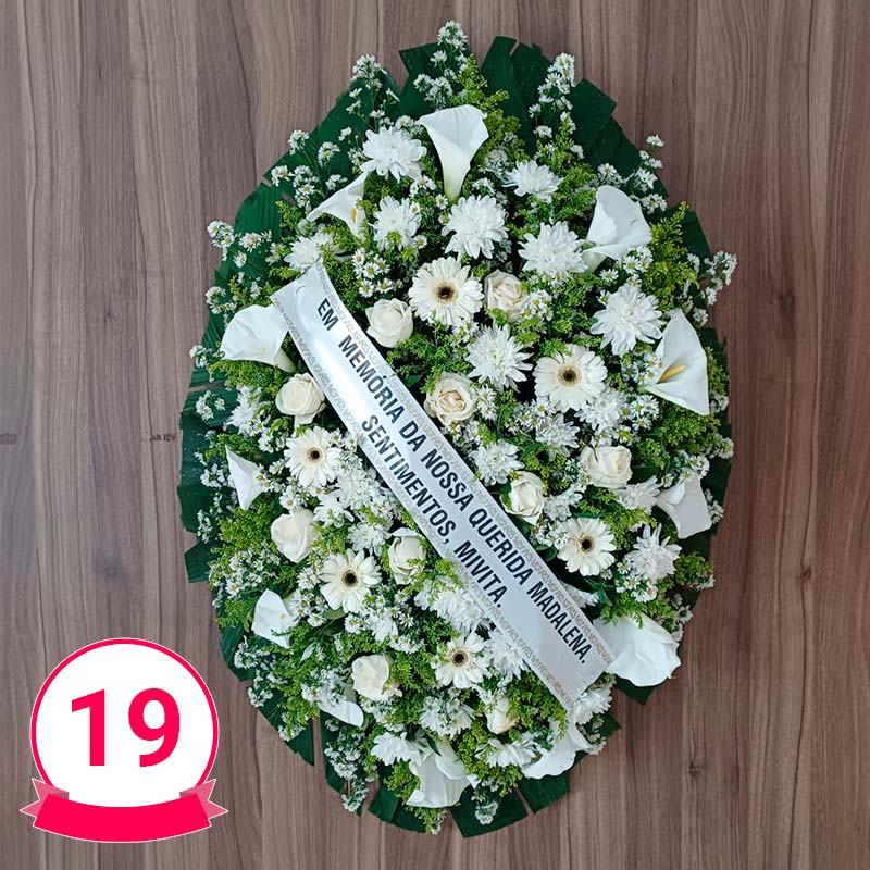 foto de coroa de flores em vitória