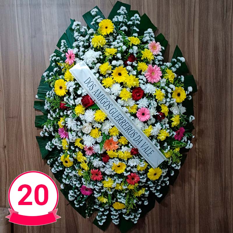 foto de coroa de flores em vitória